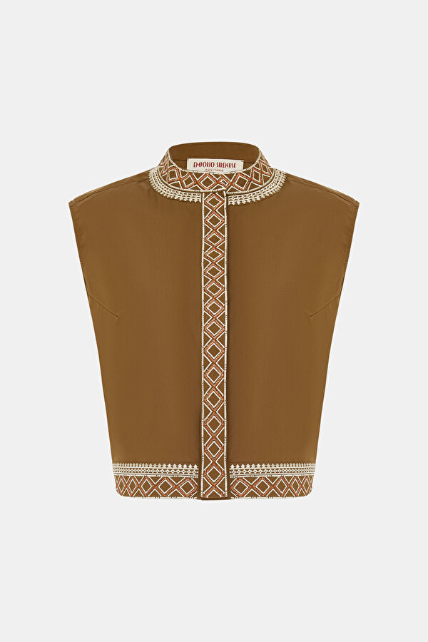 BEIGE BLOUSE