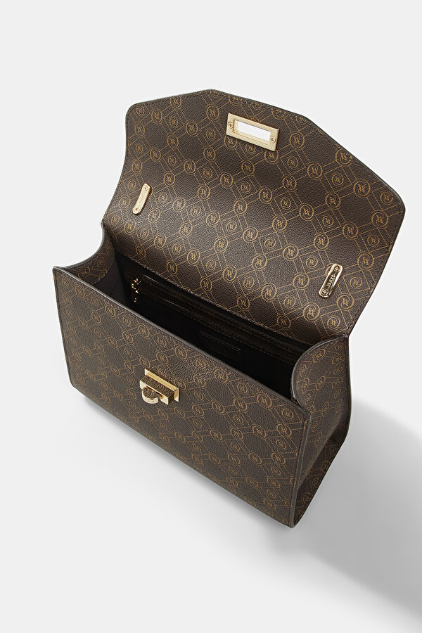 BEIGE MONOGRAM BAG 6