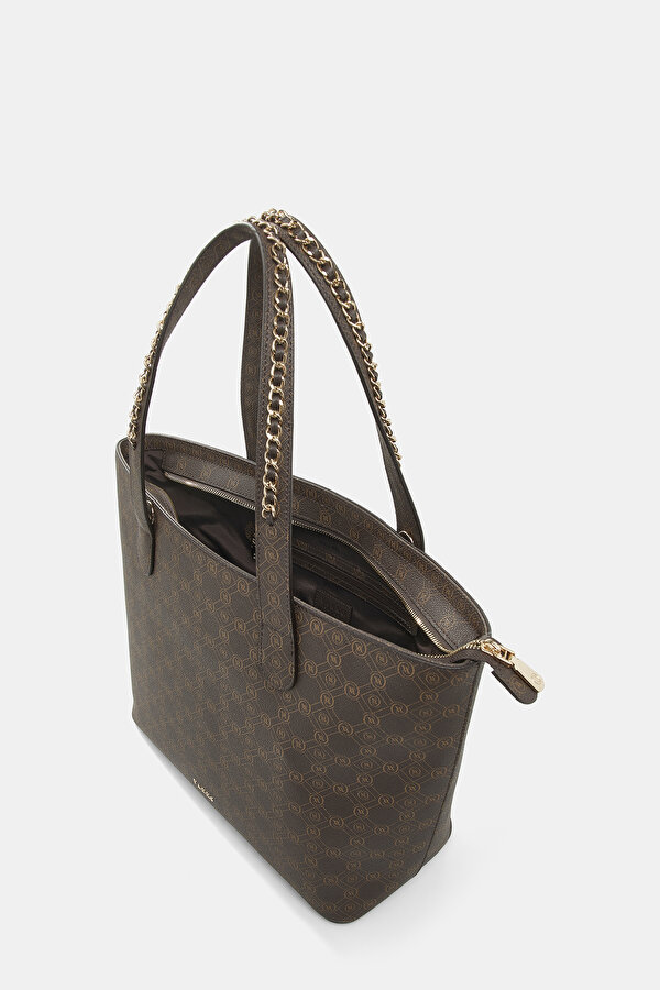 BEIGE MONOGRAM BAG 6