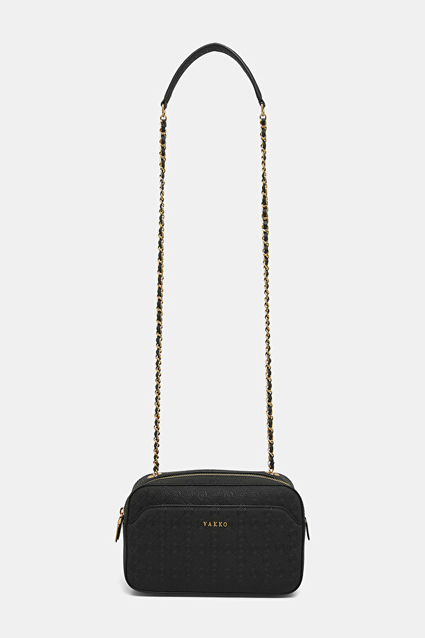 BLACK MONOGRAM BAG 2