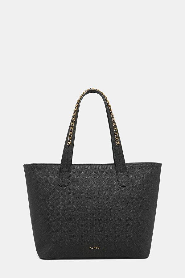 BLACK MONOGRAM BAG