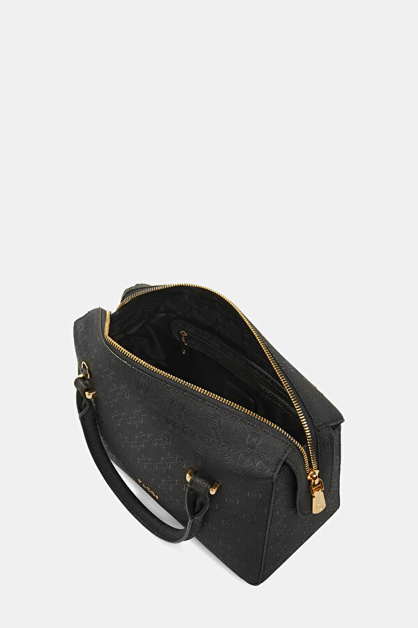 BLACK MONOGRAM BAG 6