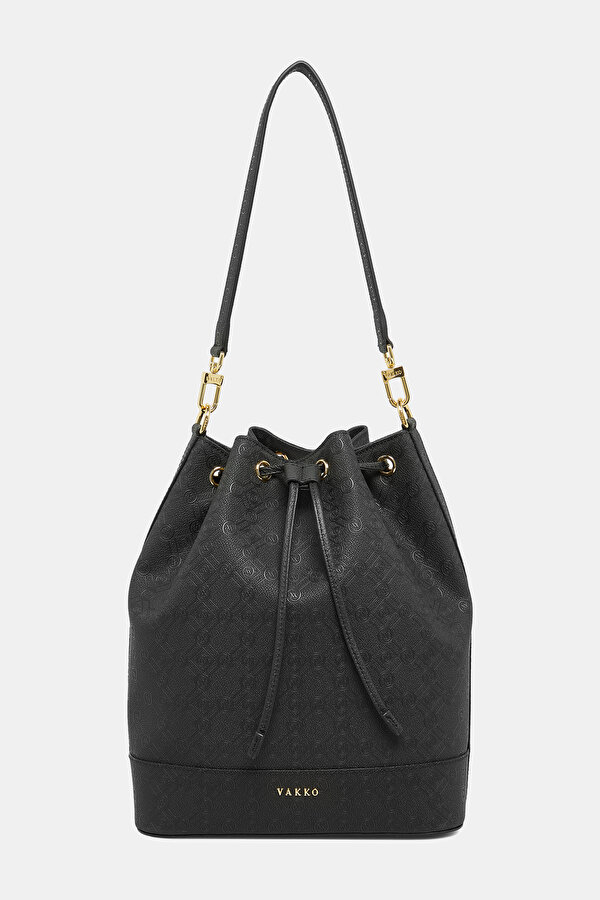 BLACK MONOGRAM BAG