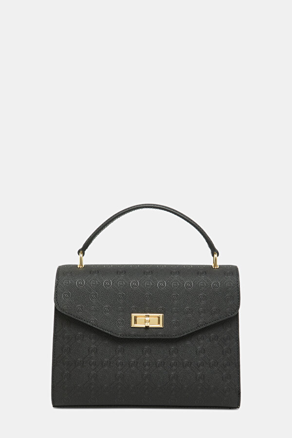 BLACK MONOGRAM BAG