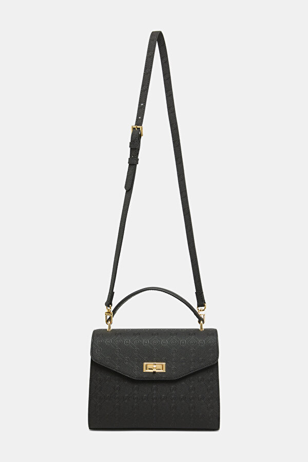 BLACK MONOGRAM BAG 2