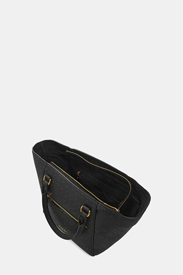 BLACK MONOGRAM BAG 6