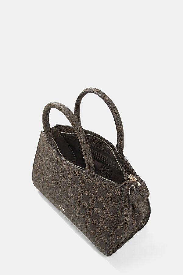 BEIGE MONOGRAM BAG 6