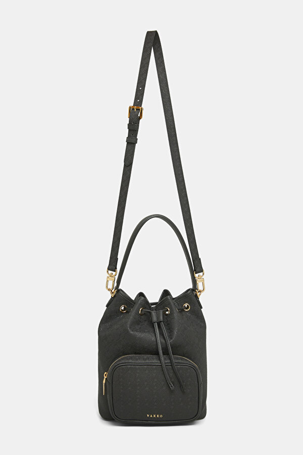 BLACK MONOGRAM BAG 2