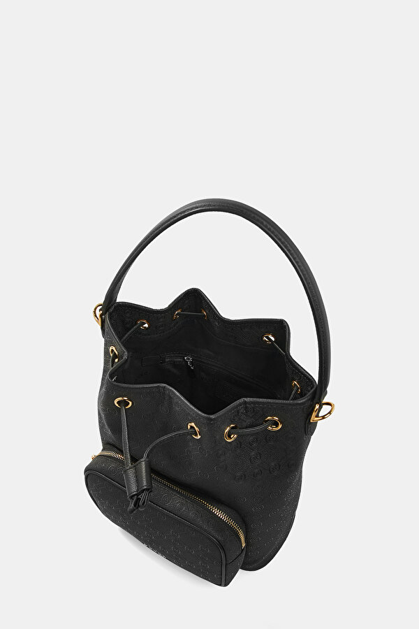 BLACK MONOGRAM BAG 6
