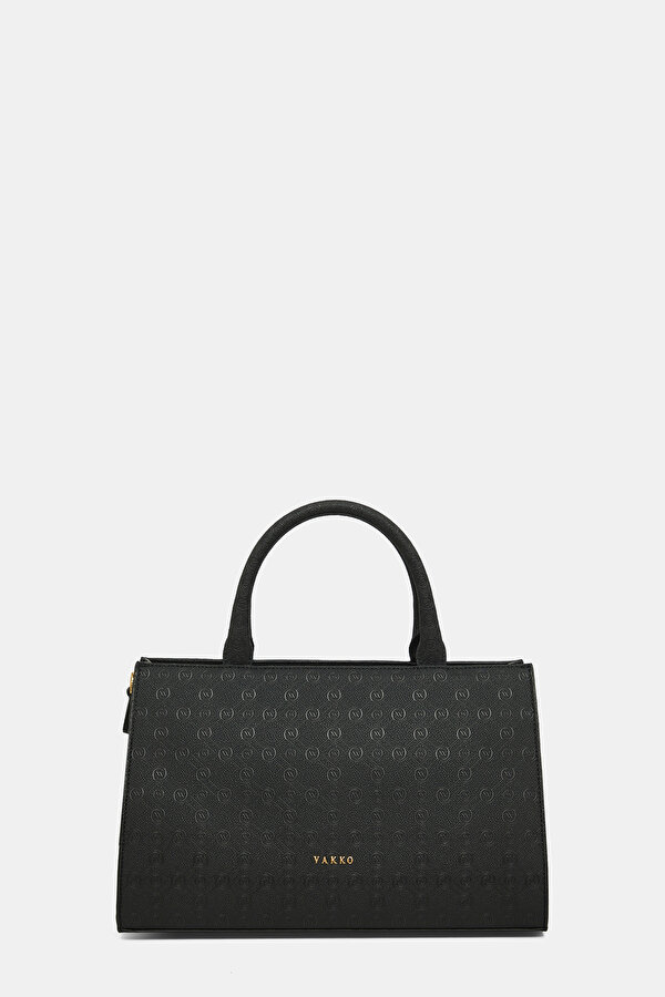 BLACK MONOGRAM BAG