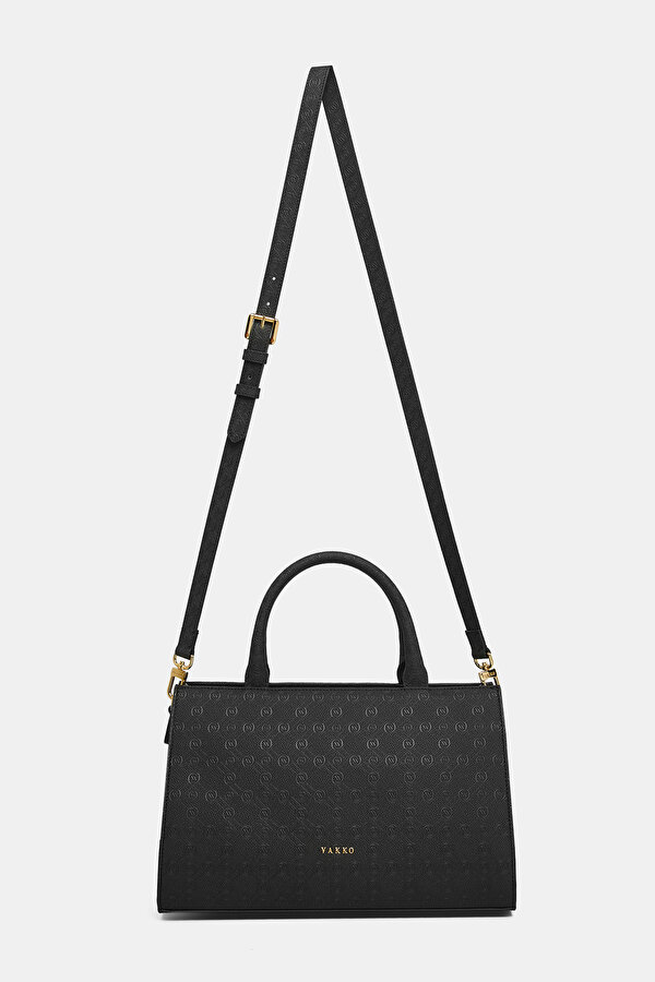 BLACK MONOGRAM BAG 2