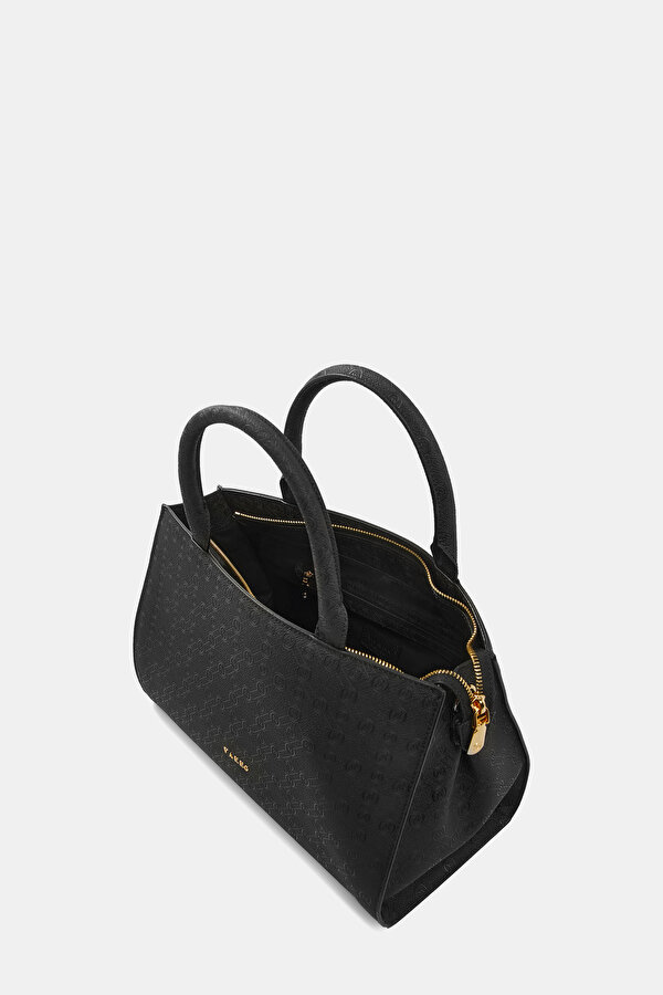 BLACK MONOGRAM BAG 6