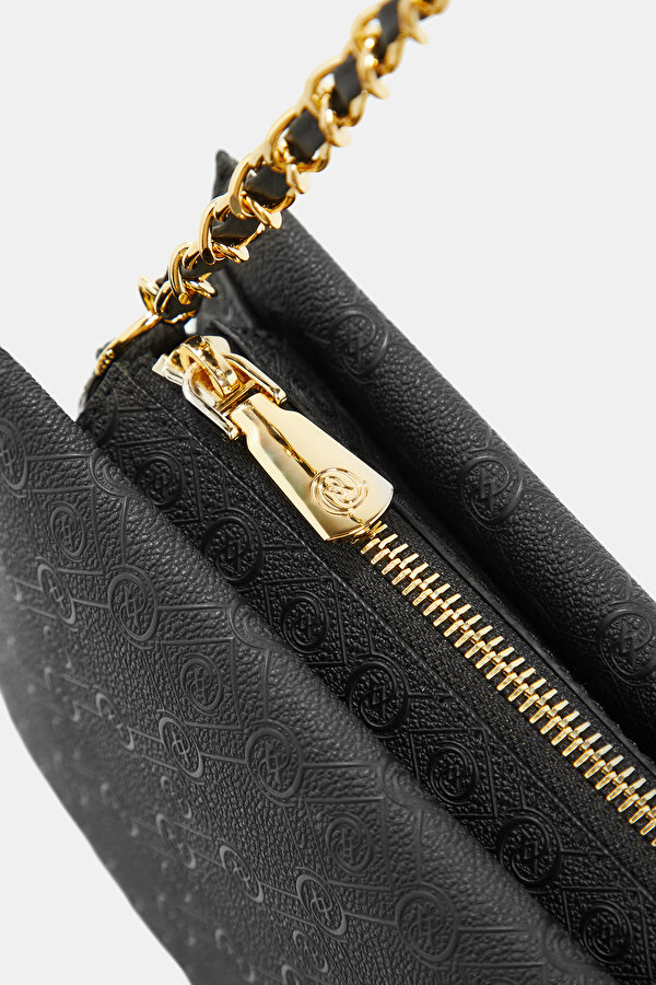 BLACK MONOGRAM BAG 6