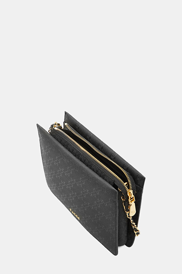 BLACK MONOGRAM BAG 7
