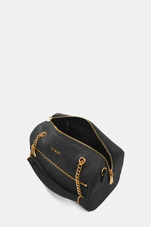 BLACK MONOGRAM BAG 6
