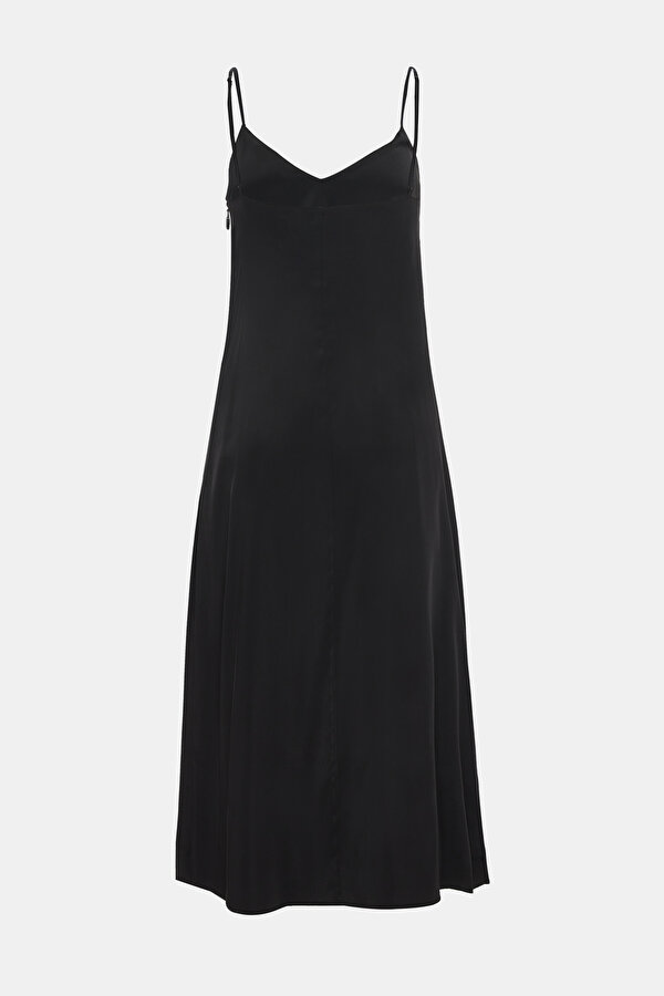 BLACK MIDI DRESS 2