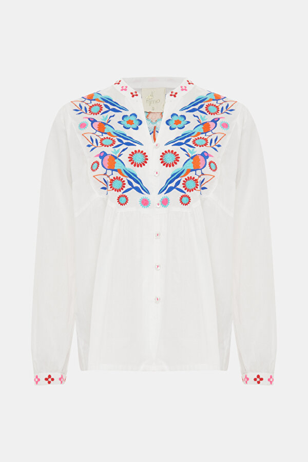 LIGHT BLUE BLOUSE