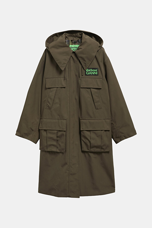 BARBOUR X GANNI WATERPROOF PARDÖSÜ 2