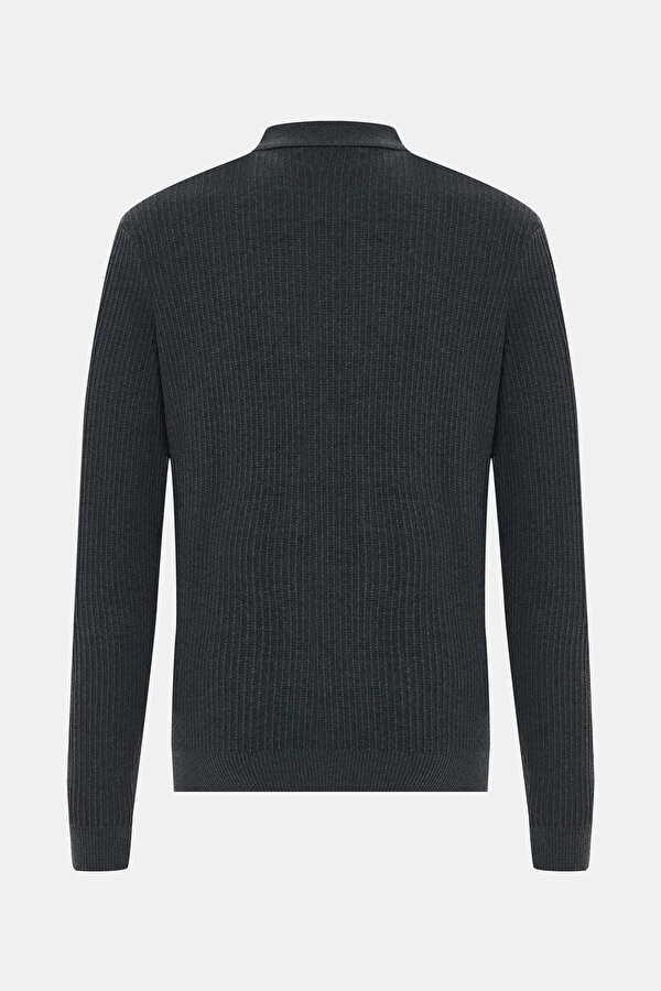 SMOKED POLO NECK TRICOT 2