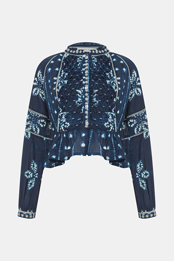 BLUE BLOUSE