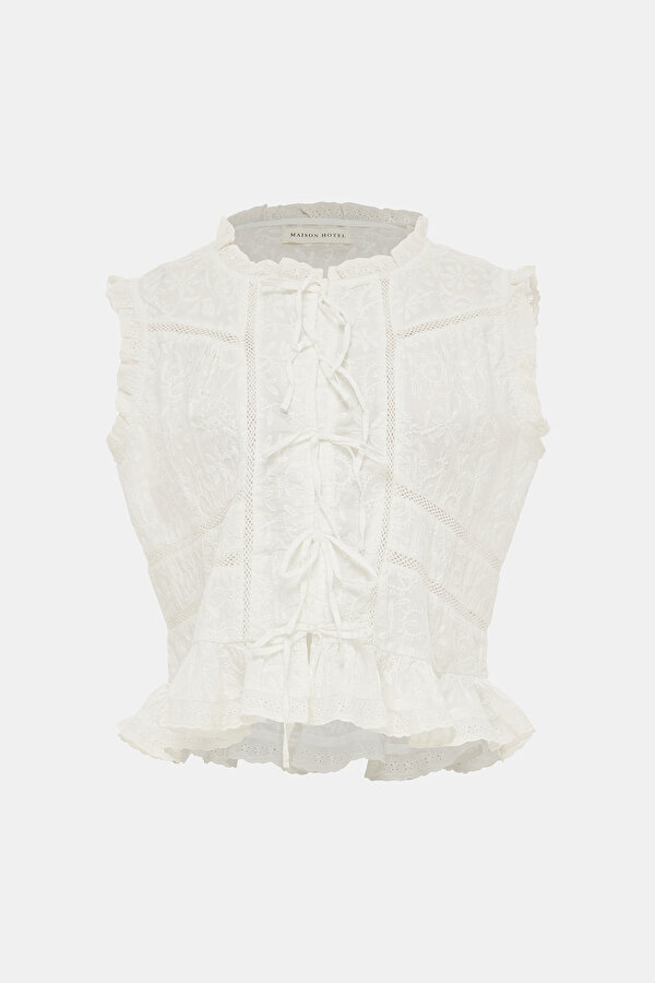 WHITE BLOUSE