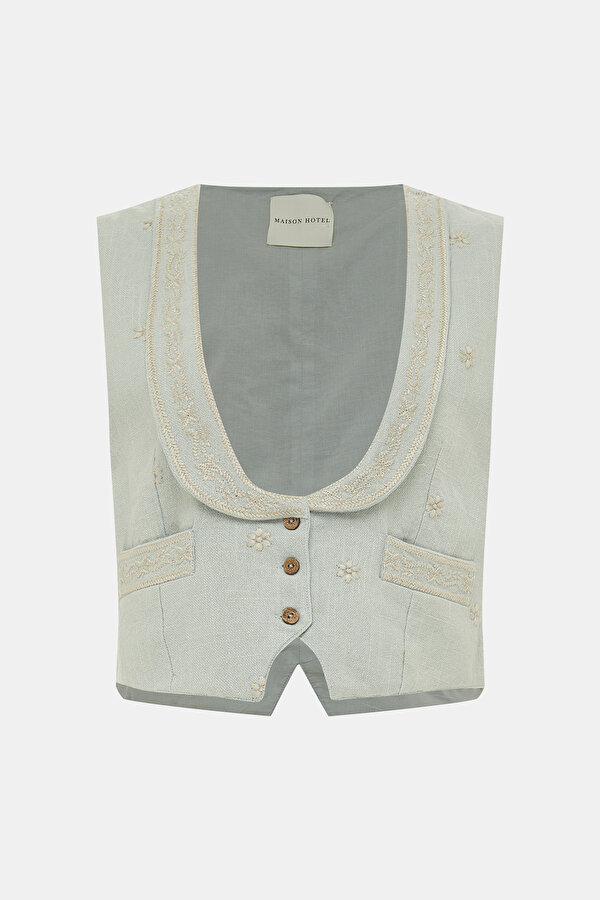 LIGHT BLUE VEST