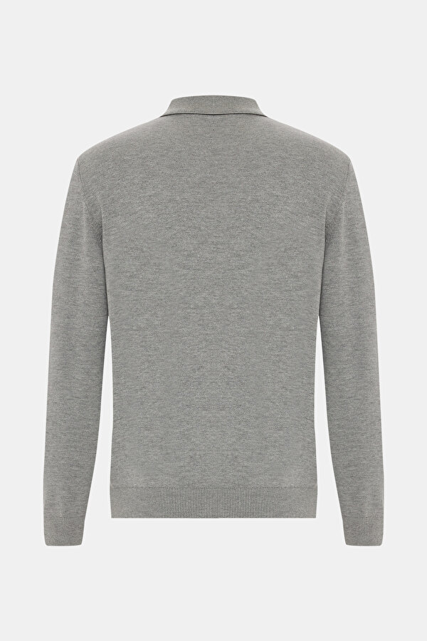 GREY POLO NECK TRICOT 2