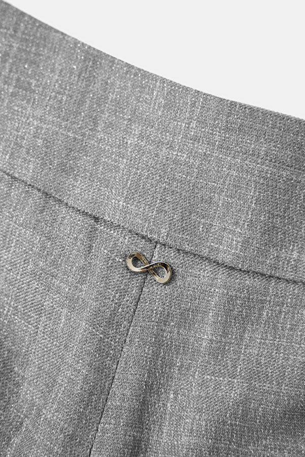 KHAKI STRAIGHT CUT TROUSERS 7