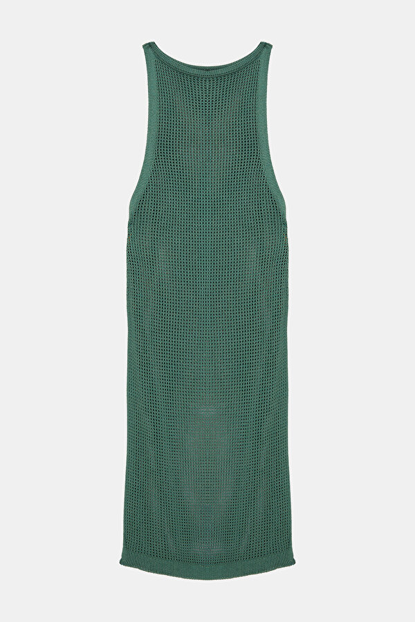 DARK GREEN DRESS