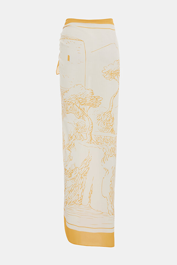 WHITE PAREO 2