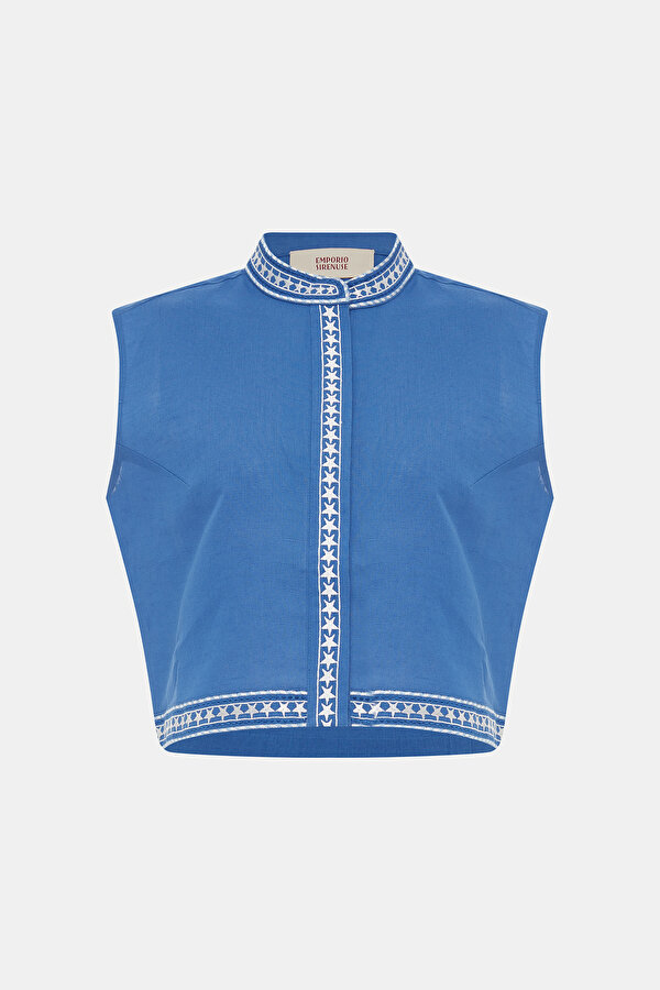 BLUE BLOUSE