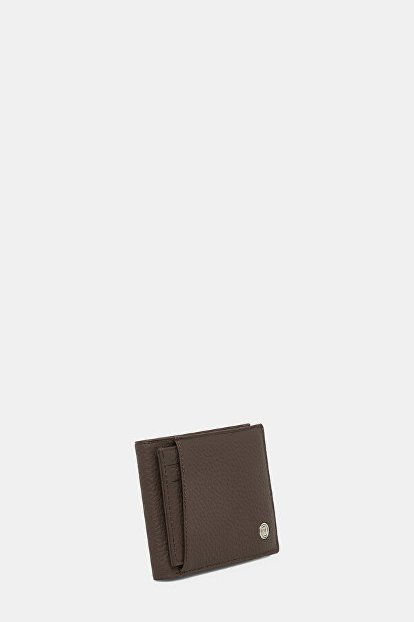 BROWN MONOGRAM LEATHER WALLET 2