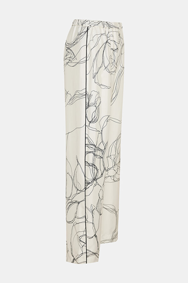 WHITE SILK TROUSERS 6