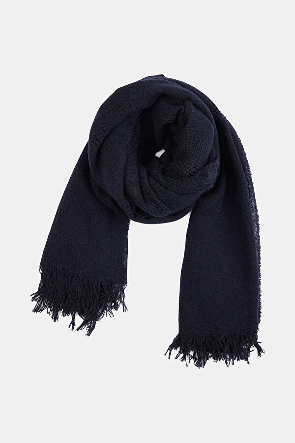 NAVY BLUE SHAWL