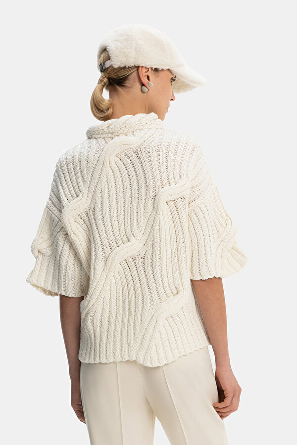 ECRU 1/2 TURTLENECK TRICOT 2
