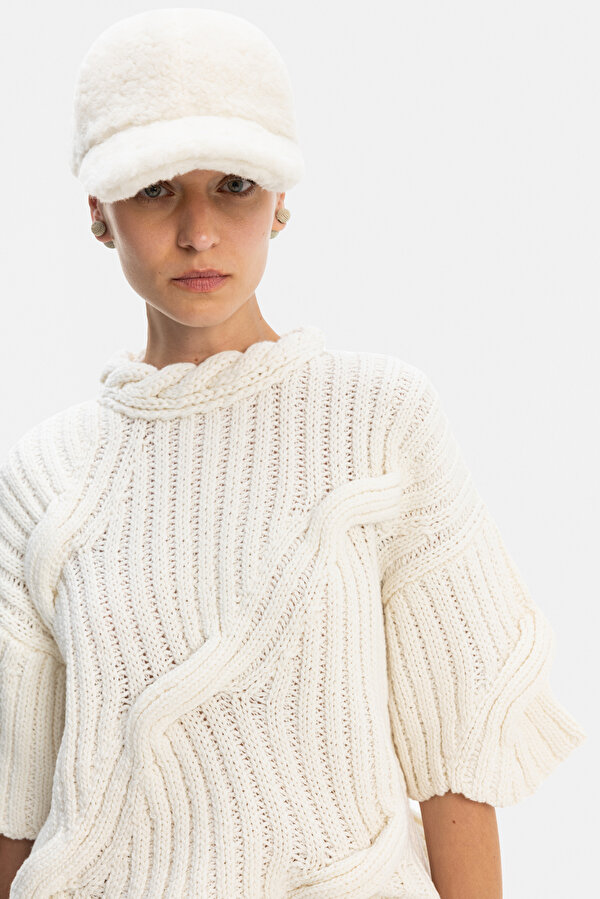 ECRU 1/2 TURTLENECK TRICOT 6