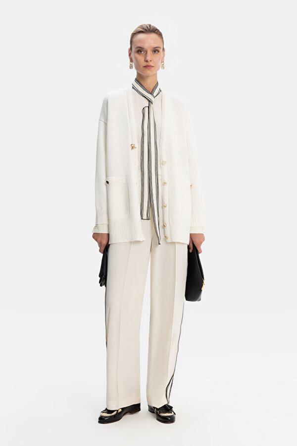 ECRU TROUSERS