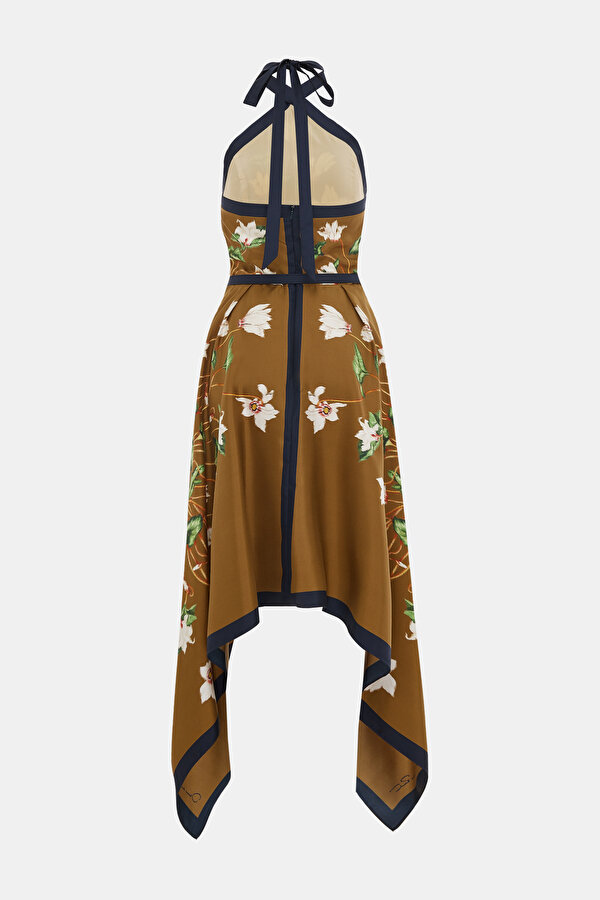 POWDER FLORAL DESIGN MIDI DRESS 2