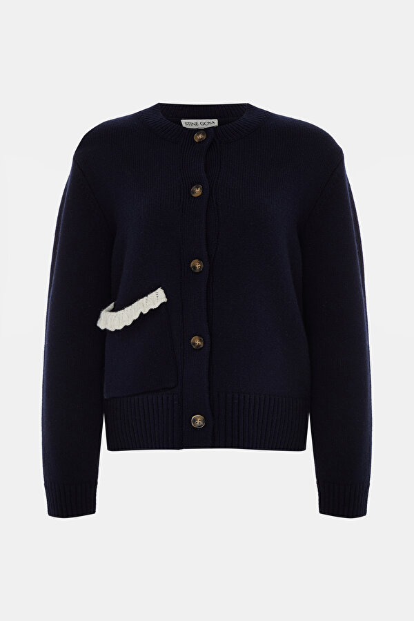 NAVY BLUE CARDIGAN