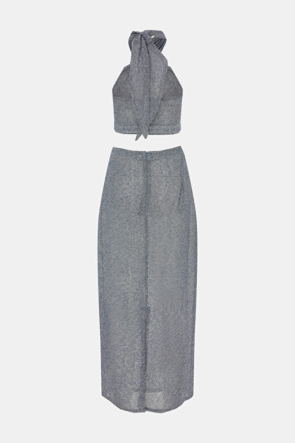 INDIGO HALTER DRESS 2