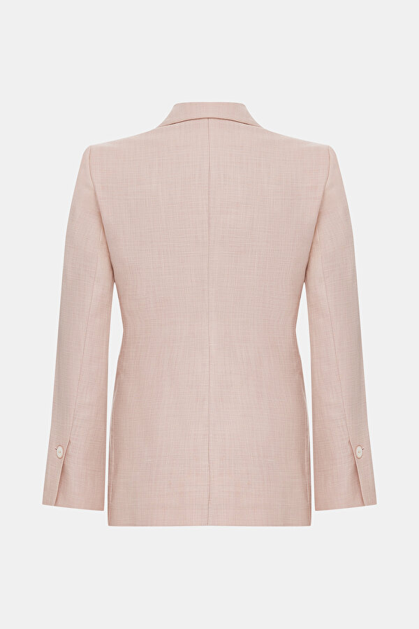 PINK SURPLICE NECKLINE (CROSS-OVER NECKLINE) JACKET 2