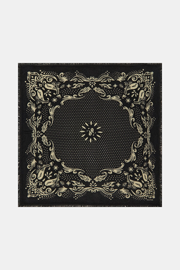 BLACK DESİGN FİLLED BANDANA