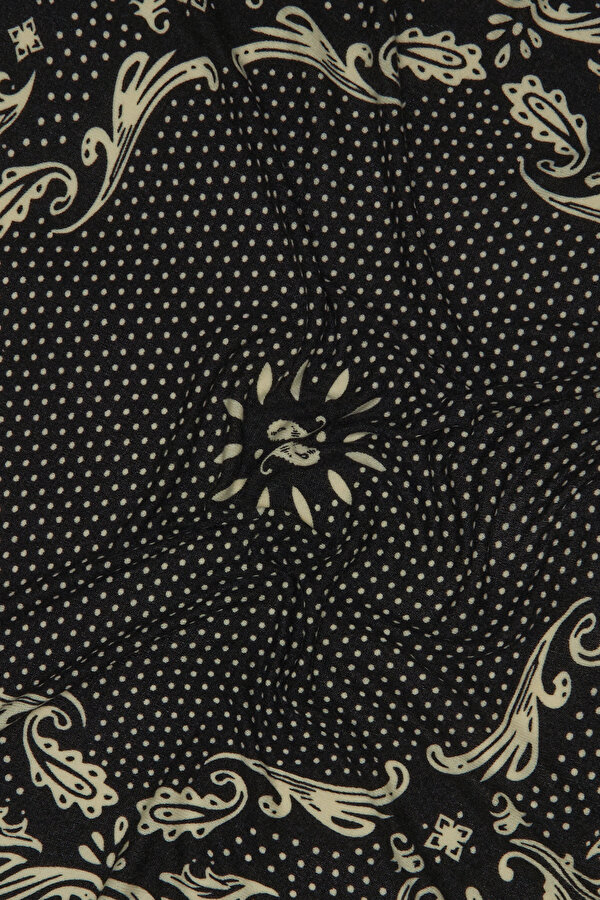 BLACK DESİGN FİLLED BANDANA 2