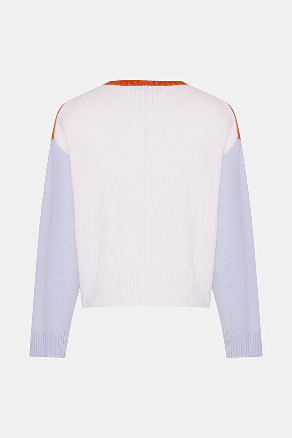 ECRU UPRIGHT COLLAR TRICOT 11