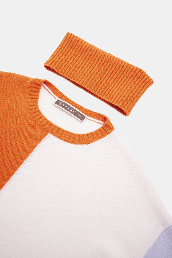 ECRU UPRIGHT COLLAR TRICOT 12