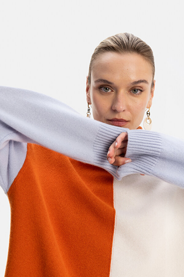 ECRU UPRIGHT COLLAR TRICOT 7