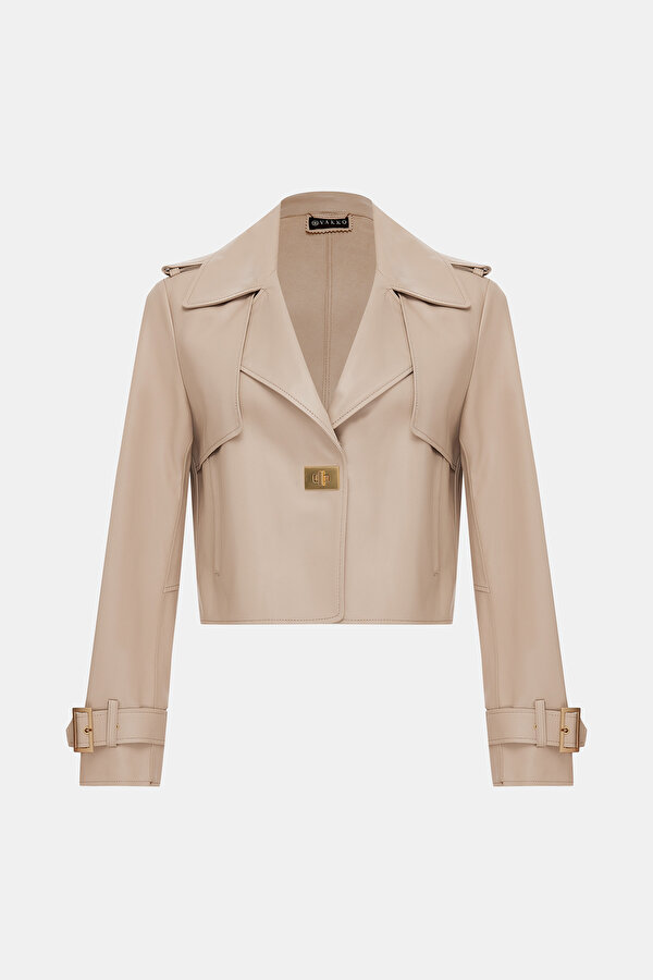 DORE SURPLICE NECKLINE (CROSS-OVER NECKLINE) JACKET