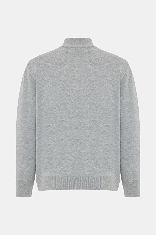 GREY 1/2 TURTLENECK TRICOT 2