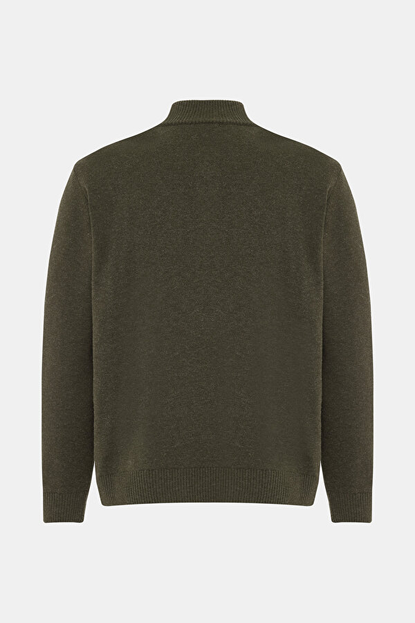 KHAKI 1/2 TURTLENECK TRICOT 2