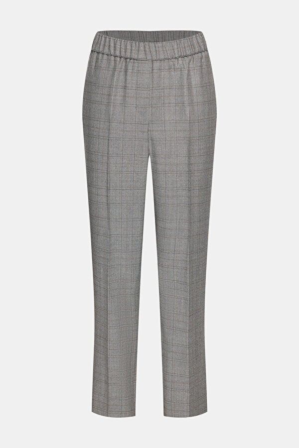 GRİ EKOSE DAR PAÇA PANTOLON